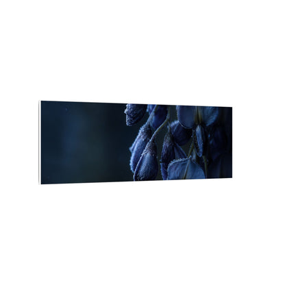 Winter Wisteria Shadow Zen Canvas Art | Atmospheric Decor