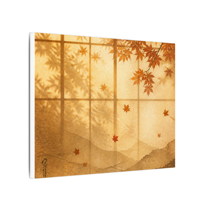 Shoji Screen Texture Canvas Art | Earthy Japandi Art