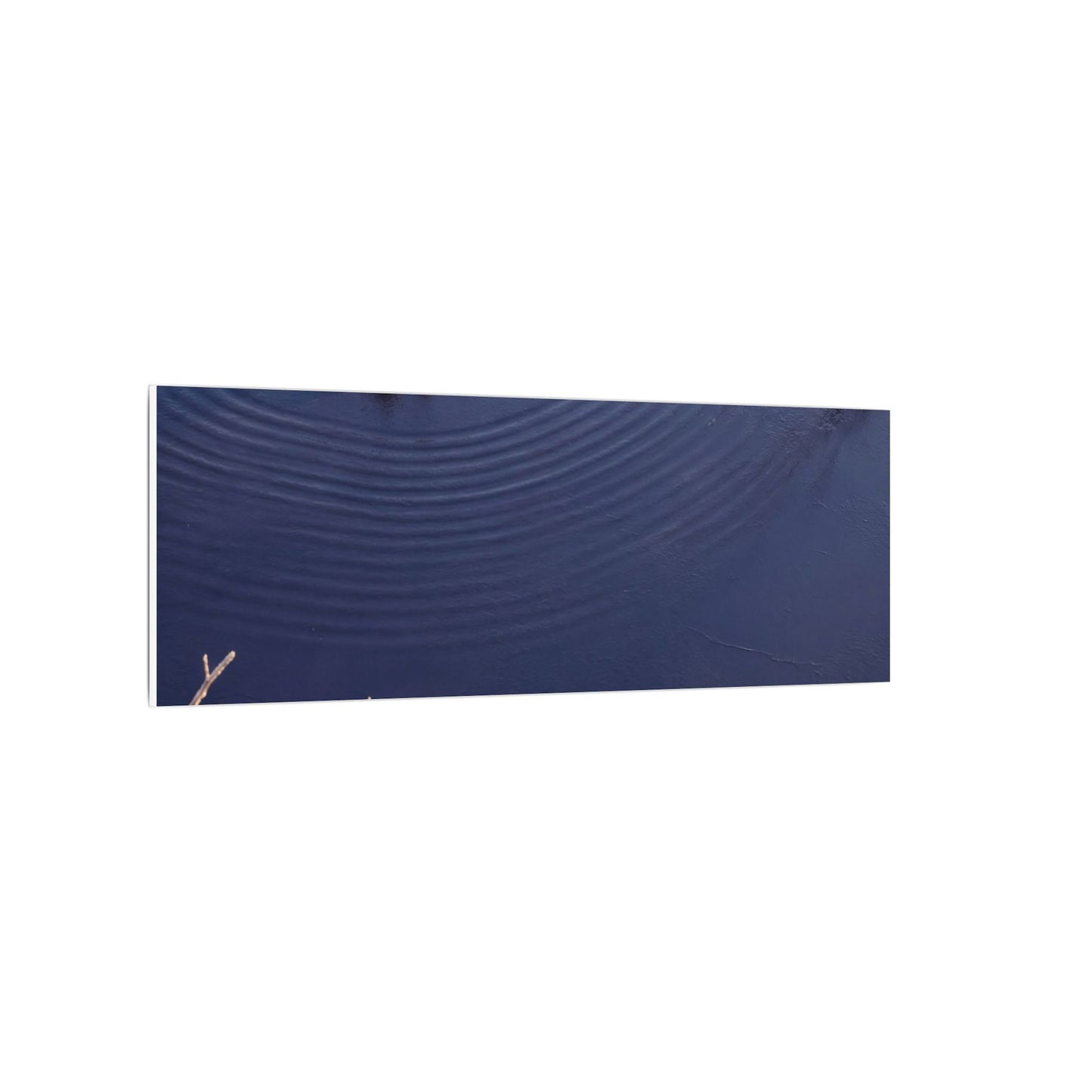 Lotus Flower Canvas Art | Winter Zen Karesansui Art