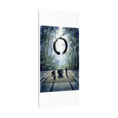 Seijaku Tea Ceremony Canvas Art - Zen Enso