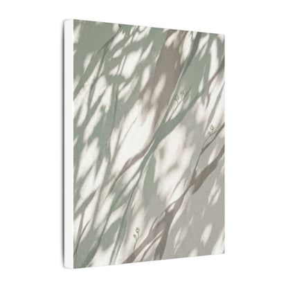 Japandi Shadow Play in Dappled | Japanese Pattern Canvas Art