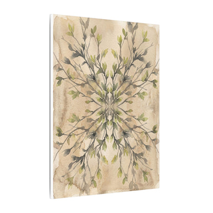 Shibui Shadow Play Canvas Art - Japandi Watercolor