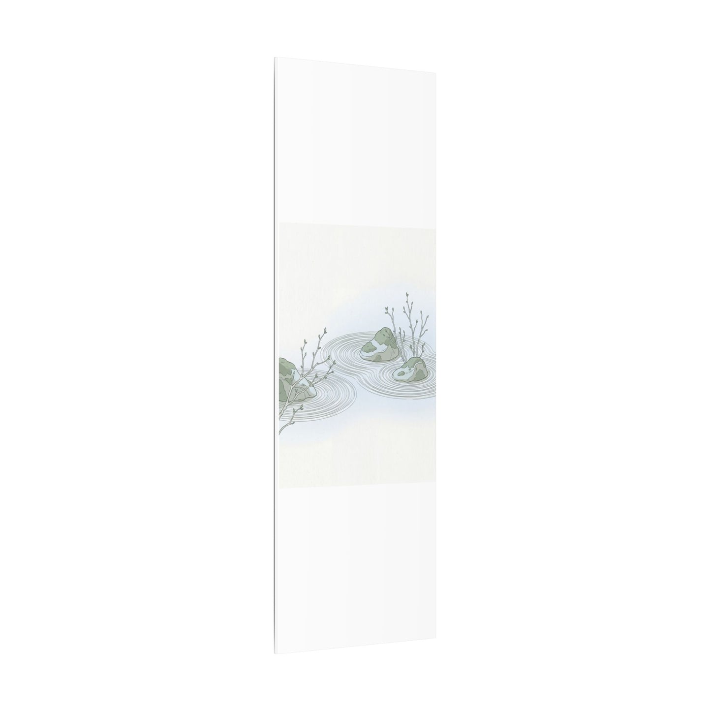 Moonlight Rock Garden Canvas Art - Japandi Ma