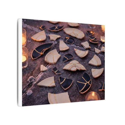 Winter Broken Pottery Broken Beauty Canvas Art | Beautiful Decor