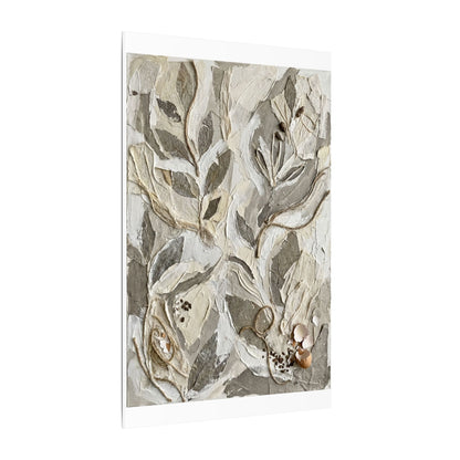 Japandi Textured Canvas Art