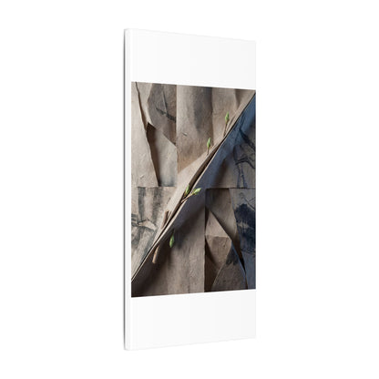 Paper Fold Canvas Art | Spring Japandi Japanese Pattern Art