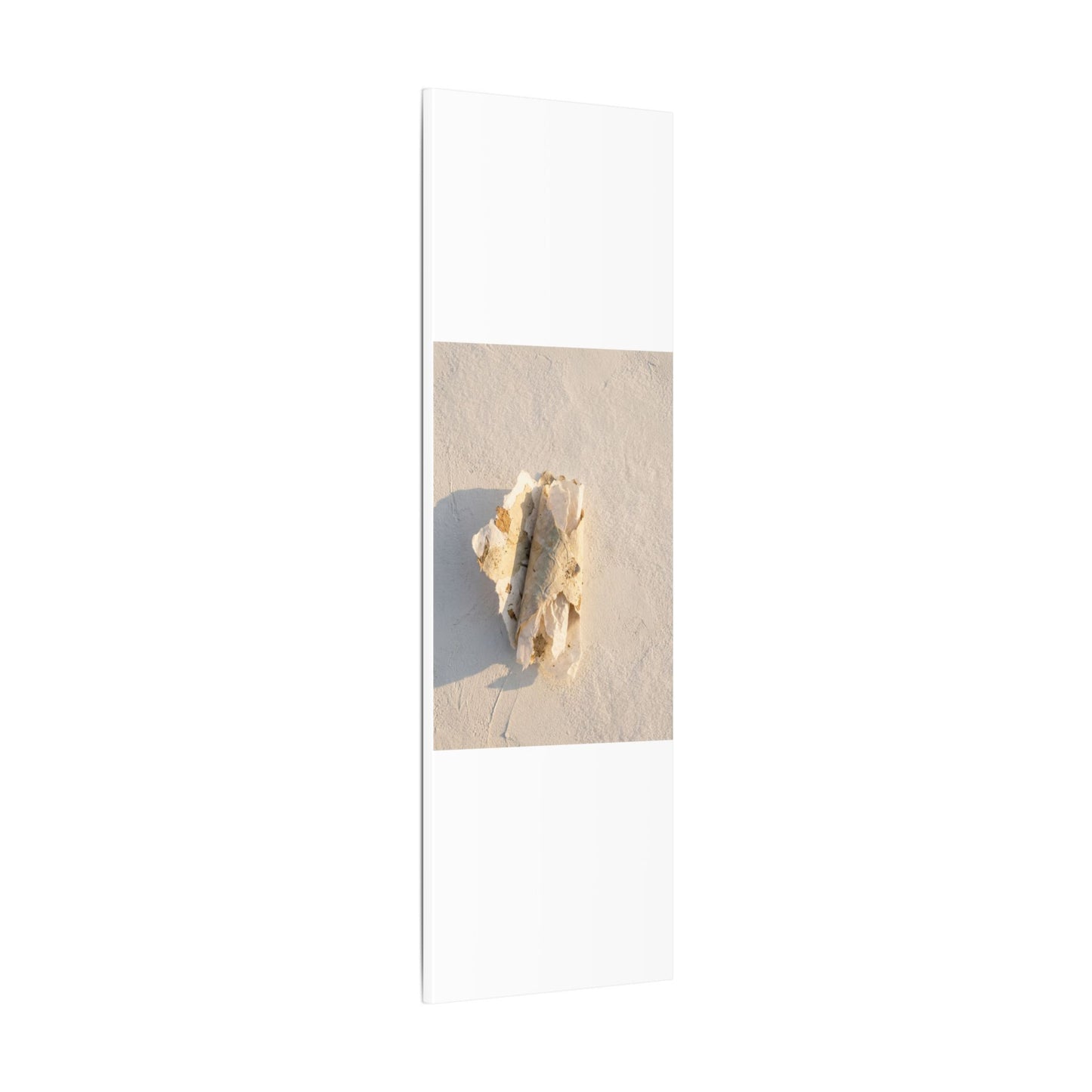 Paper Fold Canvas Art | Winter Japandi Texture Art