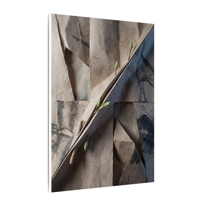 Paper Fold Canvas Art | Spring Japandi Japanese Pattern Art