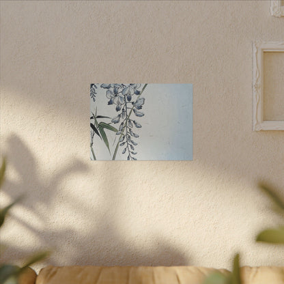 Zen Wisteria in Moonlight | Ukiyo E Inspired Canvas Art