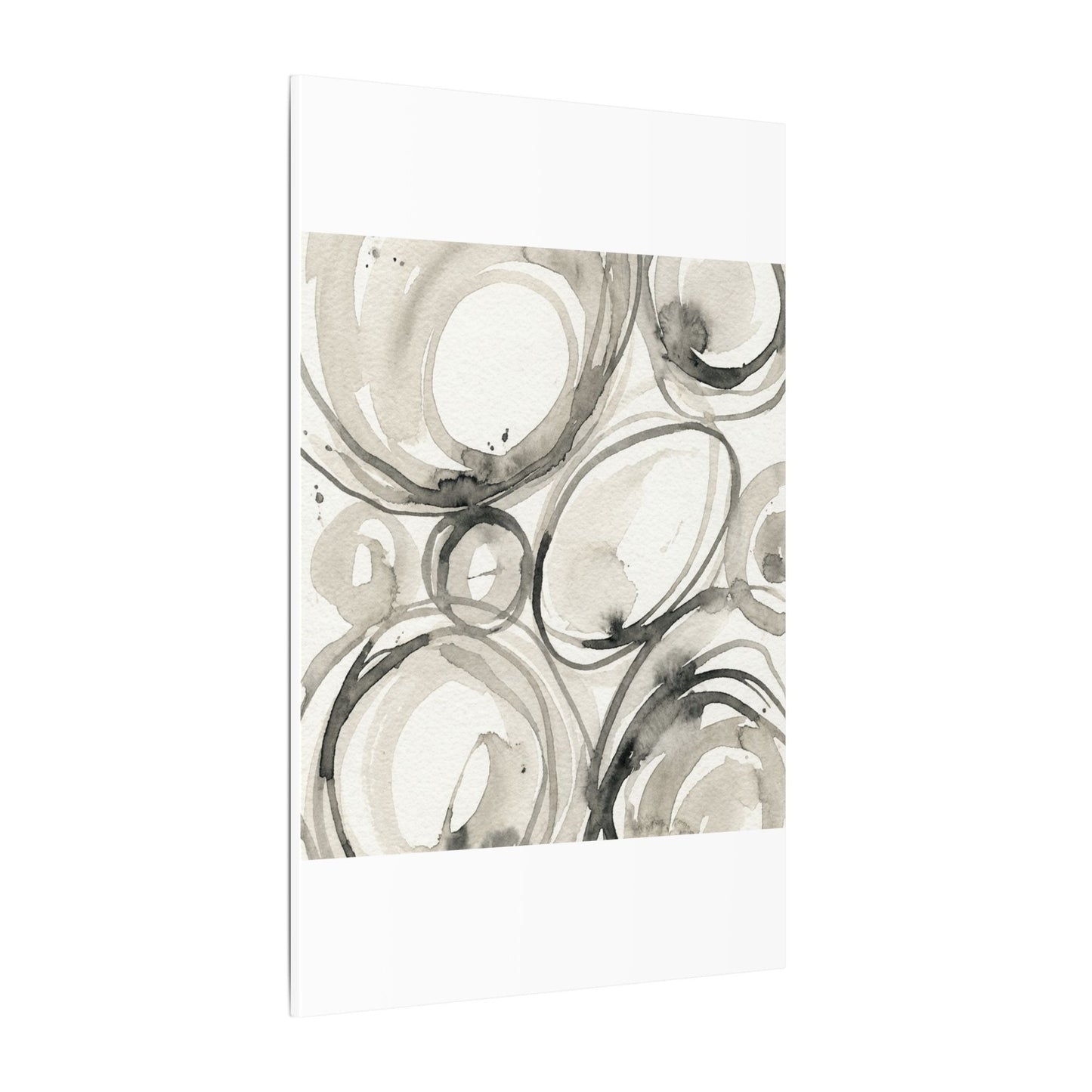 Handcrafted Feel Japandi Watercolor Canvas Art
