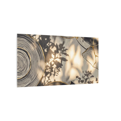 Healing Water Ripple Canvas Art - Gold Vein Kintsugi