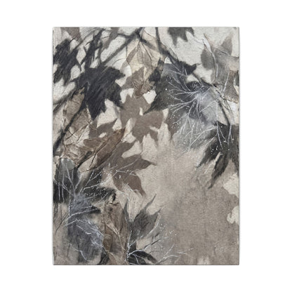 Shadow Play Texture Canvas Art | Cozy Japandi Art