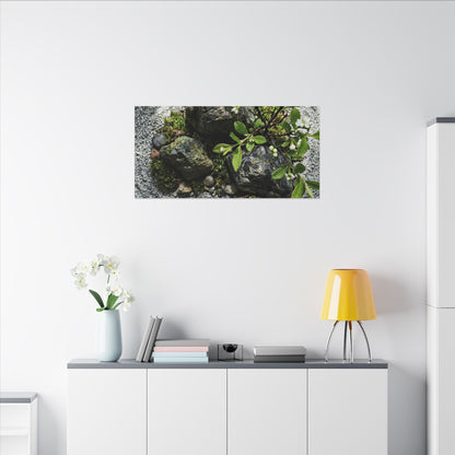 Zen Ceramic Bowl in Dappled | Karesansui Canvas Art