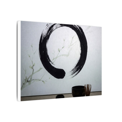 Tea Ceremony Enso Canvas Art | Peaceful Zen Art