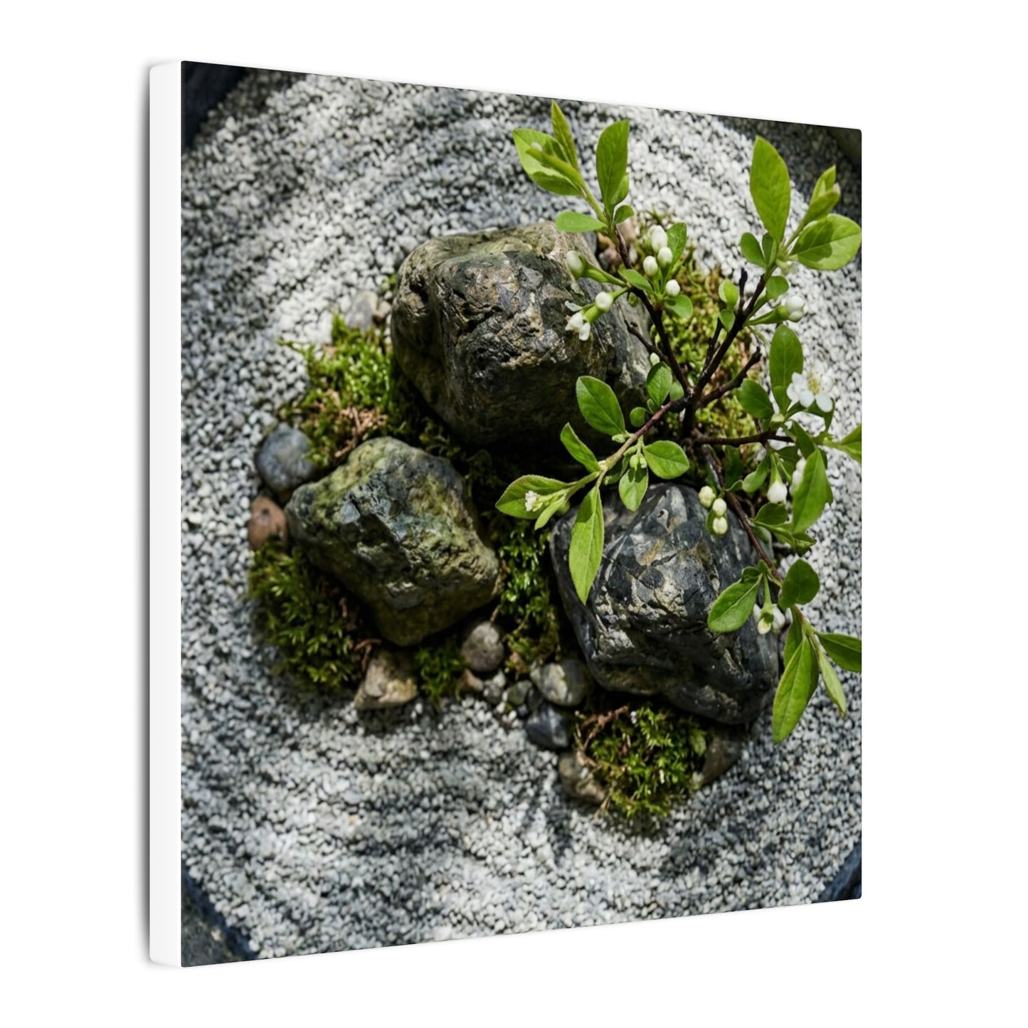Zen Ceramic Bowl in Dappled | Karesansui Canvas Art
