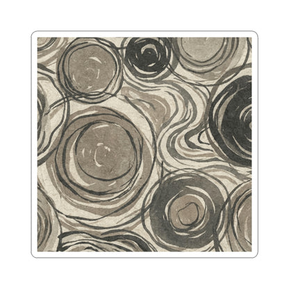 Wabi-sabi Pattern Japandi Japanese Pattern Sticker | Wabi-sabi Pattern Japanese Pattern Art Print