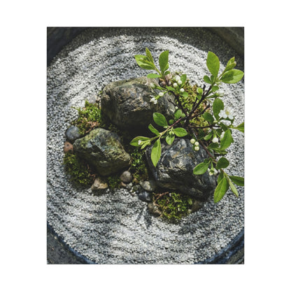 Zen Ceramic Bowl in Dappled | Karesansui Canvas Art