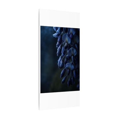 Winter Wisteria Shadow Zen Canvas Art | Atmospheric Decor