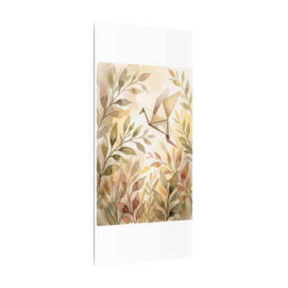 Fukinsei Paper Fold Canvas Art - Japandi Watercolor