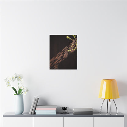 Rust Patina Moody Minimal Canvas Art | Sophisticated Dark Japandi Art