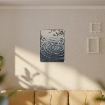 Calm Water Ripple Canvas Art - Ukiyo E Inspired Zen