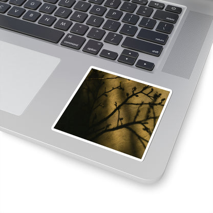 Moody Shadow Play Sticker - Shadow Zen Dark Japandi