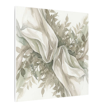 Summer Silk Drape Watercolor Canvas Art | Cozy Decor