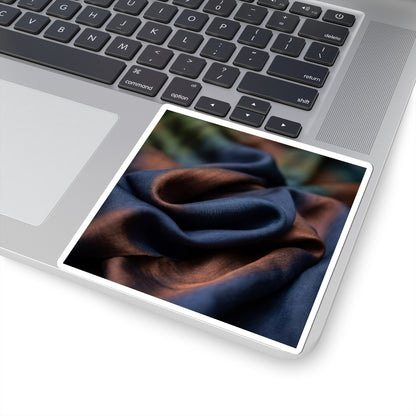 Shibui Silk Drape Sticker - Dark Japandi Shadow Zen