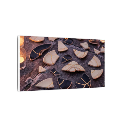 Winter Broken Pottery Broken Beauty Canvas Art | Beautiful Decor