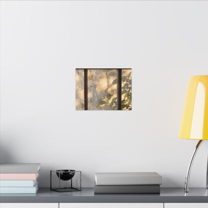 Golden Hour Shoji Screen Canvas Art - Japandi Mono No Aware