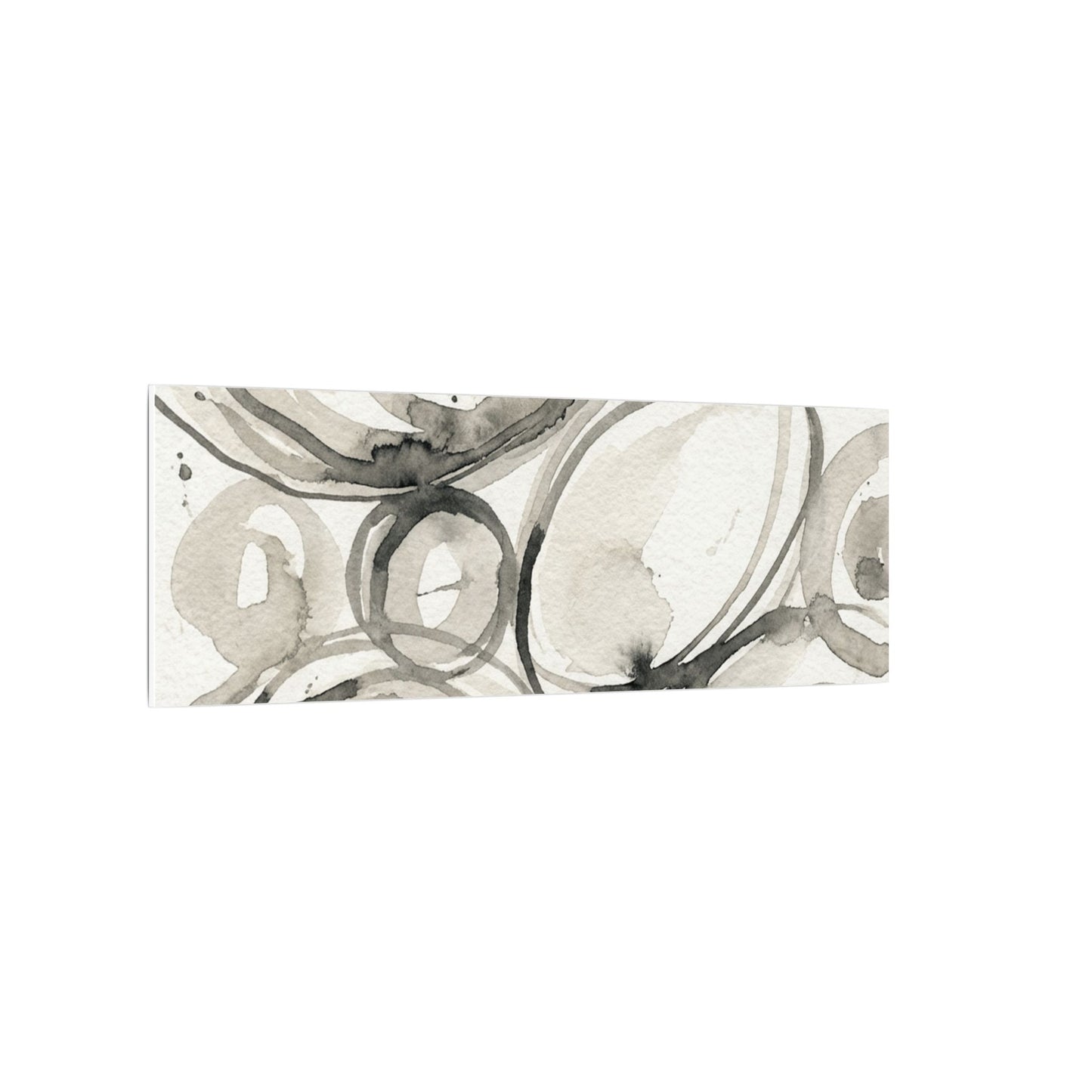 Handcrafted Feel Japandi Watercolor Canvas Art