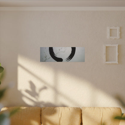 Tea Ceremony Enso Canvas Art | Peaceful Zen Art