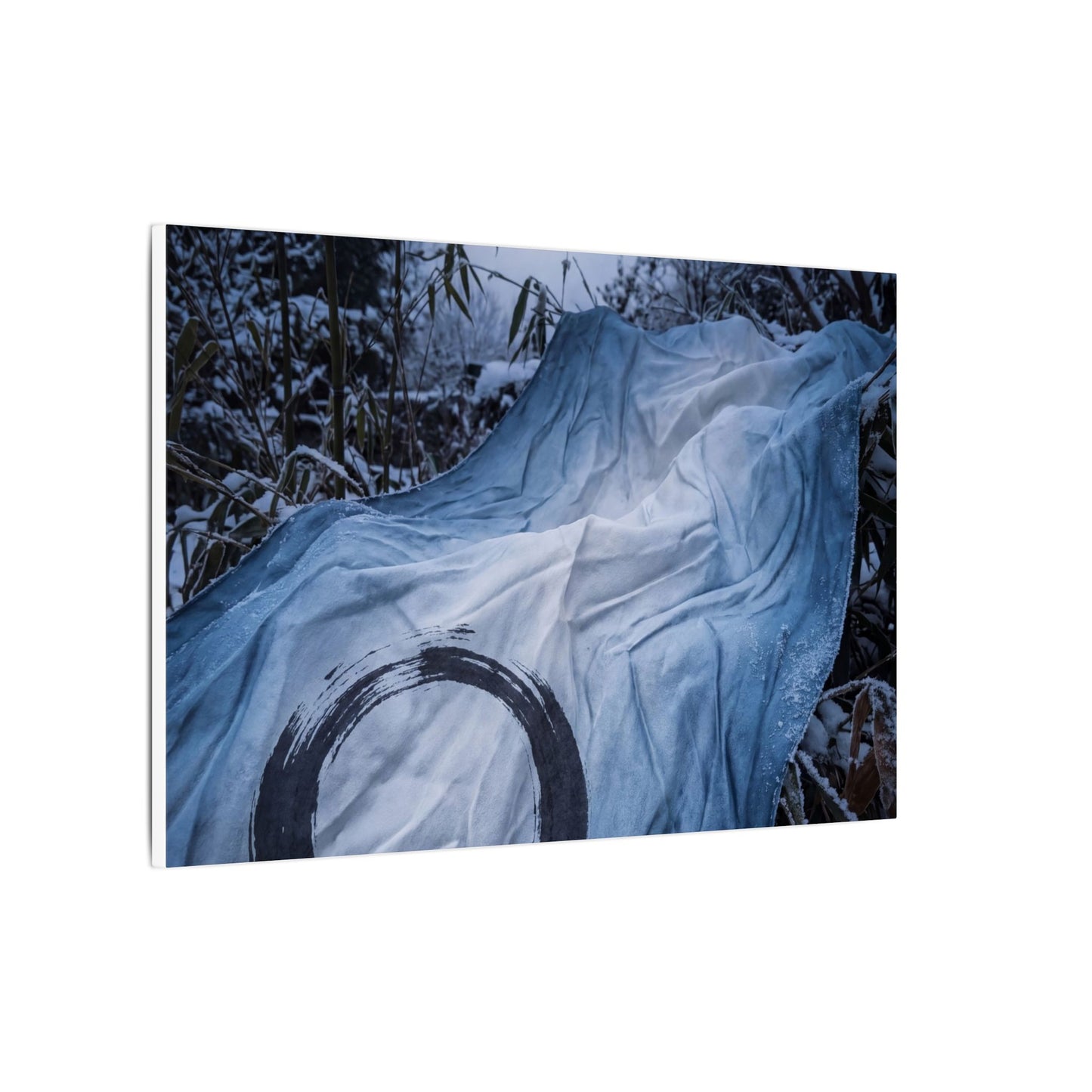 Moonlight Silk Drape Canvas Art - Zen Datsuzoku
