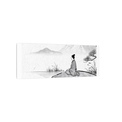 Meditation Harmonious Zen Ukiyo-e Canvas Art