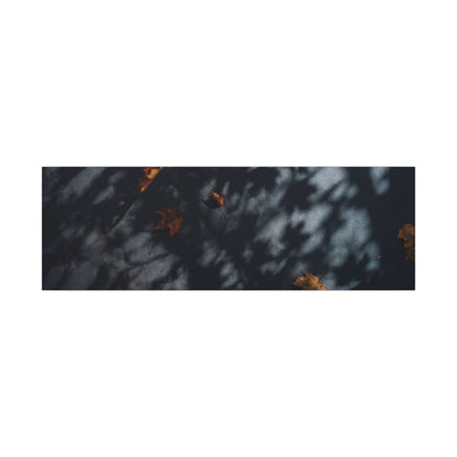 Autumn Shadow Play Shadow Zen Canvas Art | Atmospheric Decor