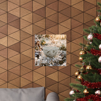 Golden Hour Ceramic Bowl Wall Art Print - Japandi Kanso