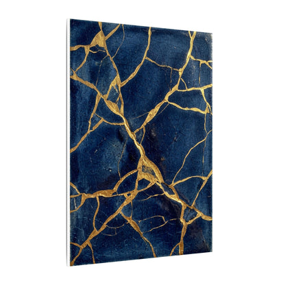 Kintsugi Crackle Canvas Art