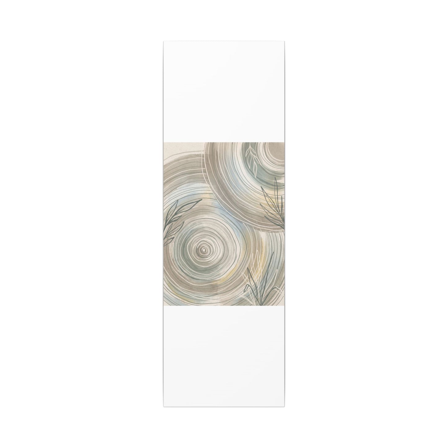 Kanso Water Ripple Canvas Art - Japandi Minimal Line