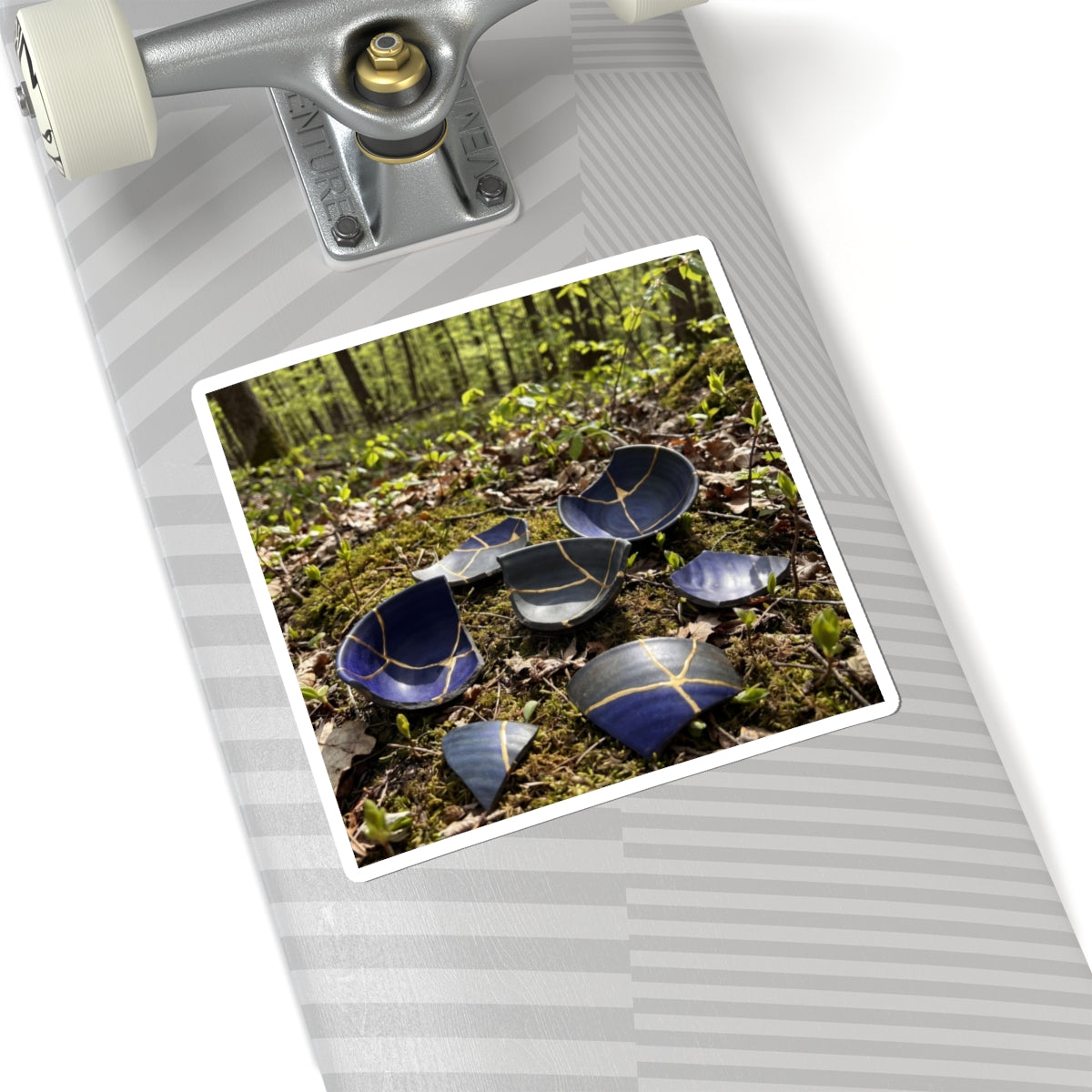 Spring Broken Pottery Broken Beauty Sticker | Artful Decor