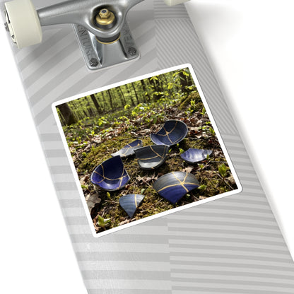 Spring Broken Pottery Broken Beauty Sticker | Artful Decor