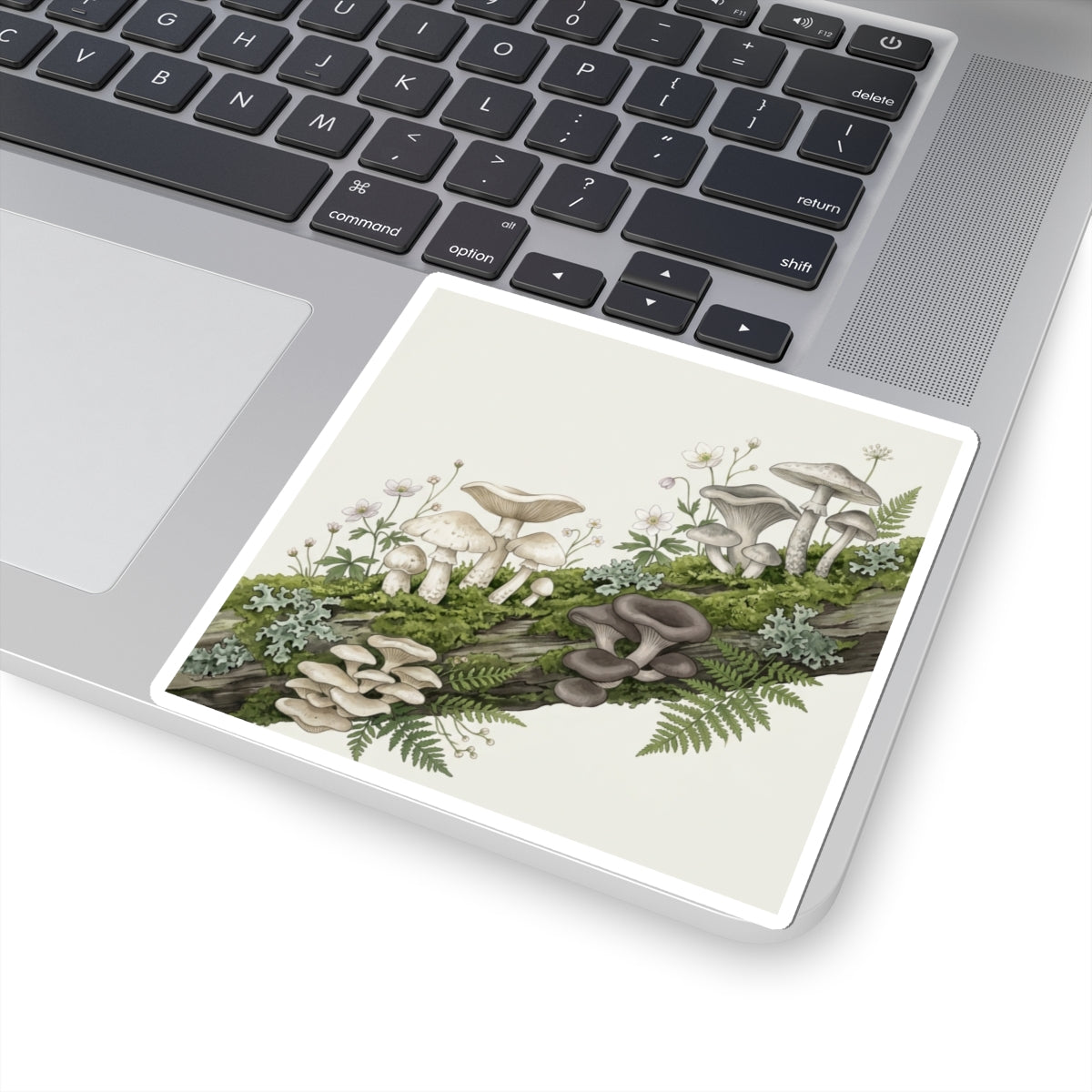 Seijaku Dried Flowers Sticker - Japandi Japanese Pattern Art Print