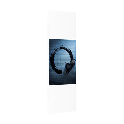 Winter Tea Ceremony Enso Canvas Art | Peaceful Decor