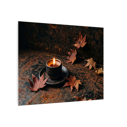 Autumn Rust Patina Shadow Zen Canvas Art | Sophisticated Decor