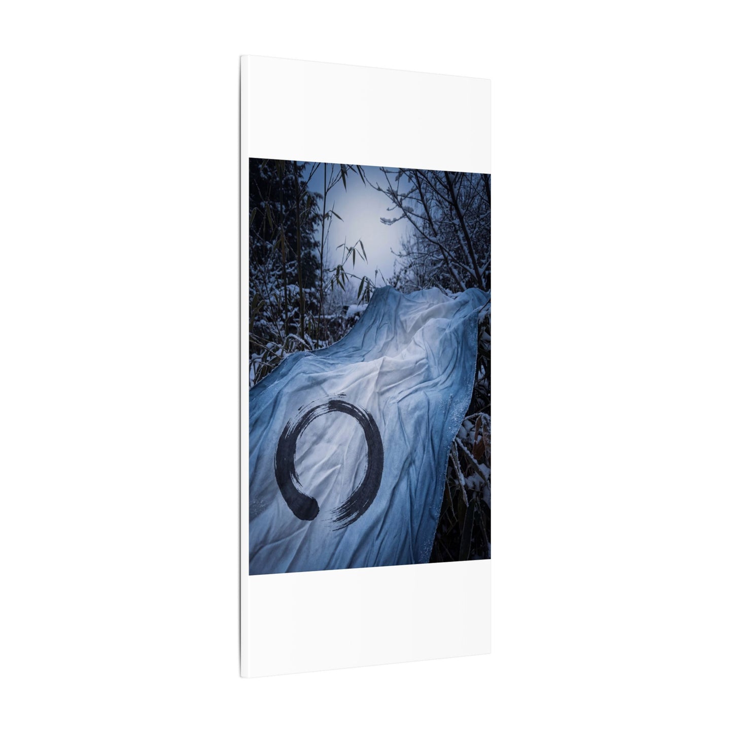 Moonlight Silk Drape Canvas Art - Zen Datsuzoku