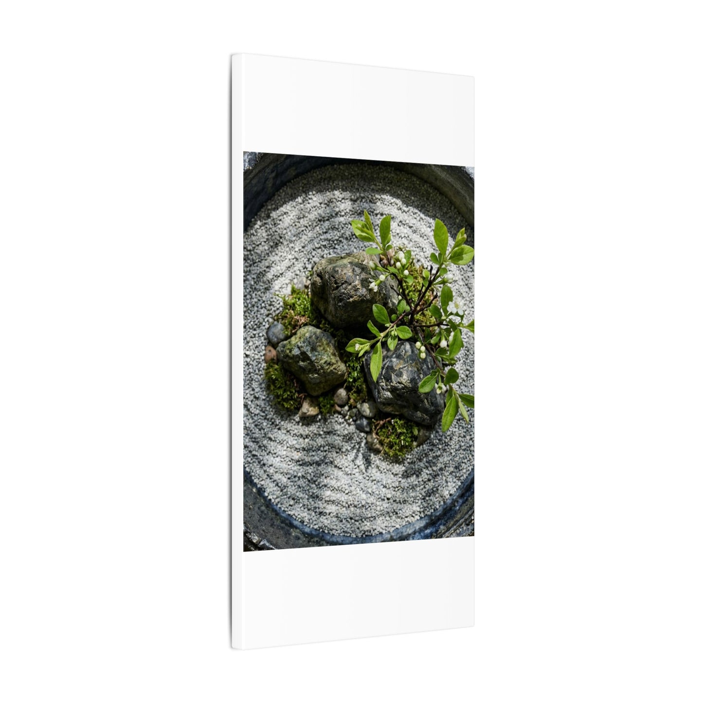 Zen Ceramic Bowl in Dappled | Karesansui Canvas Art