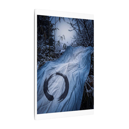Moonlight Silk Drape Canvas Art - Zen Datsuzoku