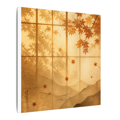 Shoji Screen Texture Canvas Art | Earthy Japandi Art