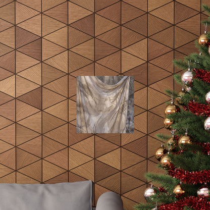 Dappled Silk Drape Wall Art Print - Japandi Ma