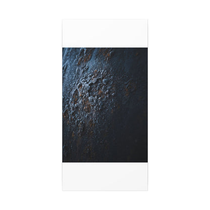 Rust Patina Canvas Art | Winter Dark Japandi Shadow Zen Art