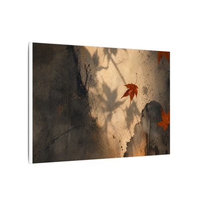 Shadow Play Texture Canvas Art | Neutral Japandi Art